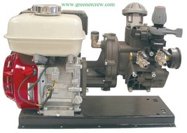 3 Diaphragm Commercial Gas Powered Pump Honda GX 6.5 HP Engine - £1,235.28 GBP