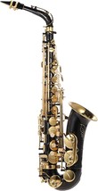 summina Eb Alto Saxophone Brass Lacquered Gold E Flat Sax 82Z Key Type Woodwind - £224.88 GBP