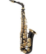 summina Eb Alto Saxophone Brass Lacquered Gold E Flat Sax 82Z Key Type W... - £225.97 GBP