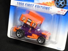 Hot Wheels 1998 First Editions Slideout 5 Spoke Wheels #2 of 48 Cars 1:6... - $1.98