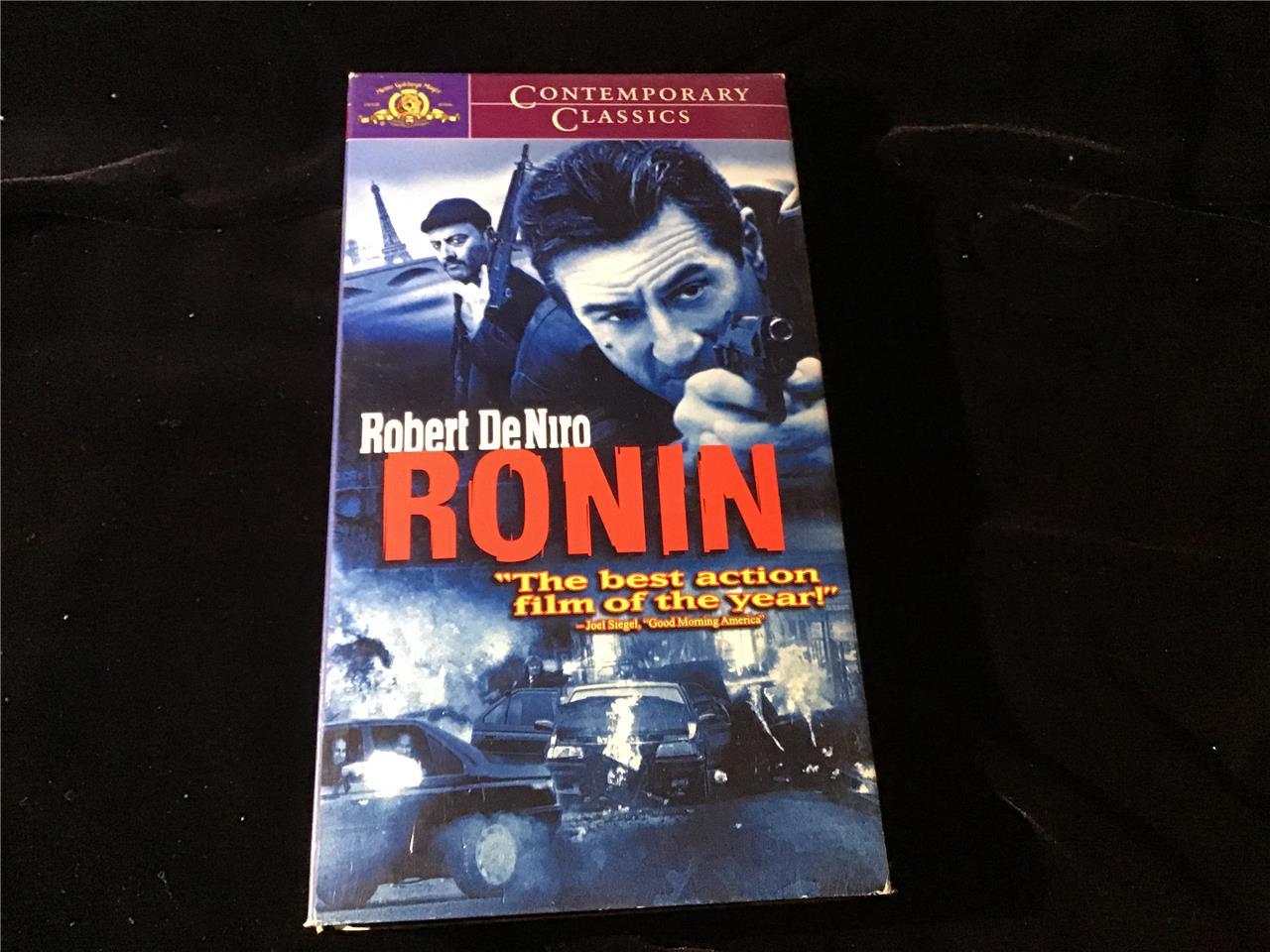 VHS Ronin 1998 Robert De Niro, Jean Reno, Sean Bean, Natascha McElhone ...