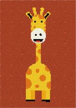 Pepita Needlepoint Canvas: Baby Giraffe, 7&quot; x 10&quot; - $50.00+