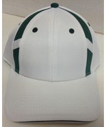OC Q3  Sports Team Hat Green &amp; White Quick dry cool wick NWT - $8.99
