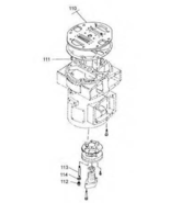 37803137 Ingersoll Rand ESV 8 x 7 compatible Plate Port Frame End Ref 110 - $1,755.00