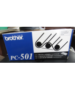 Genuine Brother PC-501 Black Printing Cartridge for FAX-575 - £14.07 GBP
