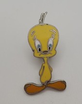 Tweety Bird WB Warner Brothers 1999 Vintage Enamel Lapel Hat Pin - £13.17 GBP