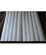 VERTICAL BLIND SLAT/VANE LOT of 10 Liberty Beige Textured Vinyl U PIK 2 ... - $19.79+