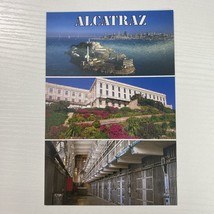 Famous Alcatraz Island San Francisco Bay Postcard - £1.83 GBP