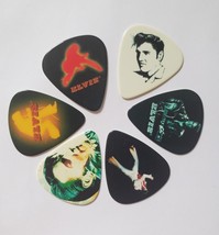Elivis Presley Set of 6 Guitar Picks - £15.69 GBP