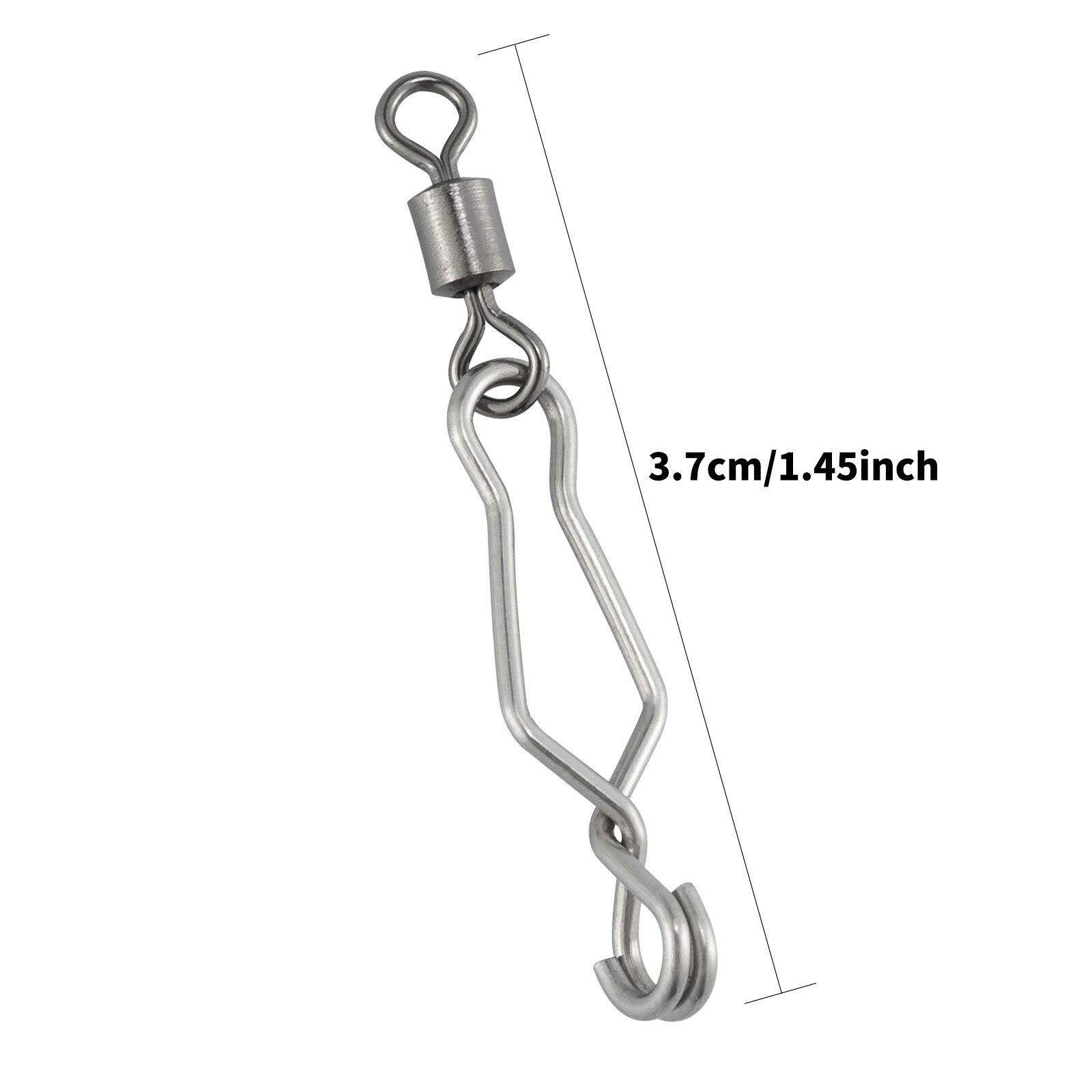 Primary image for 50/100Pcs Quick Change Fishing Speed Clip Swivel Snap Stainless Steel Saltwater 