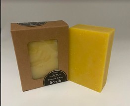 Homemade Tropical Citrus Scrub Soap 4.5 OZ - £6.26 GBP