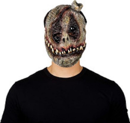 Cursed Sack 30092 Scarecrow Cosplay Costume Latex Strap Mask Adult One Size Item image 2