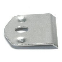 Pacific Customs Quarter Turn Fastener Broke Plate with Flat Hole for Fla... - £31.13 GBP