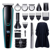 Beard Trimmer for Men, Hair Clippers Cordless Pubic Hair Trimmer for Men 14 in 1 - £18.55 GBP