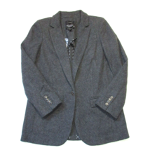 NWT J.Crew Alfie Blazer in Dark Heather Gray Italian Knit Wool Blend Jacket 6 - £93.22 GBP