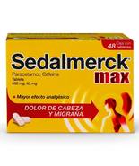Sedalmerck Max~48 Tablets~Superior Quality Relief~Fast &amp; Effective  - £23.59 GBP