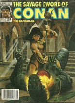 Savage Sword of Conan the Barbarian 173 Marvel Comic Book Magazine May 1990 - £1.55 GBP