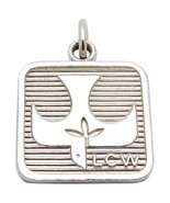 Vintage Sterling Silver LCW League of Catholic Women Holy Spirit Charm P... - $15.00