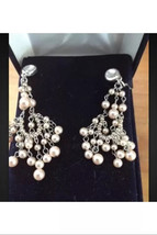 chandelier clip on earrings - £31.96 GBP