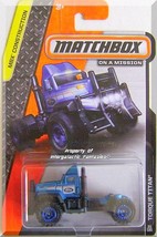 Matchbox - Torque Titan: MBX Construction #26/120 (2014) *Blue Wheel Edition* - $3.00