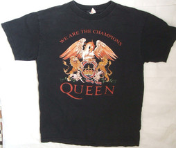 Classic Queen Rock Tee Shirt -- We Are the Champions (M) - £30.71 GBP
