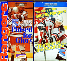 New York Rangers  - 4 VHS Tapes  - $12.00