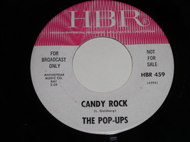 The Pop Ups Lurking Candy Rock 45 Rpm Record Vintage HBR Promotional - £95.69 GBP