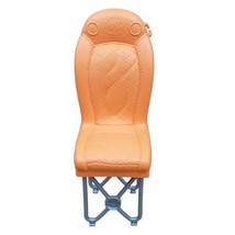 Barbie Glam RV Motor Home Camper Mattel  2008 Replacement Seat 1 Orange Chair - $9.74