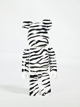 Medicom Toy Be@Rbrick Bearbrick 100% Series 27 Pattern Zebra Black And White - £19.57 GBP