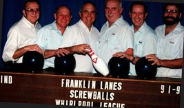 Vintage Evansville Indiana Franklin Lanes Screwballs BOWLING TEAM 1991-92 pic - £17.77 GBP