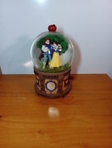 Disney Snow White Prince Charming Snow Globe Tune Someday My Prince Will Come - $34.65