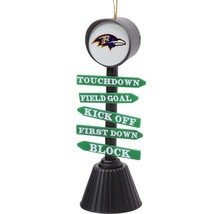 Baltimore Ravens Ornament Fan Crossing Design - $595.80 MXN