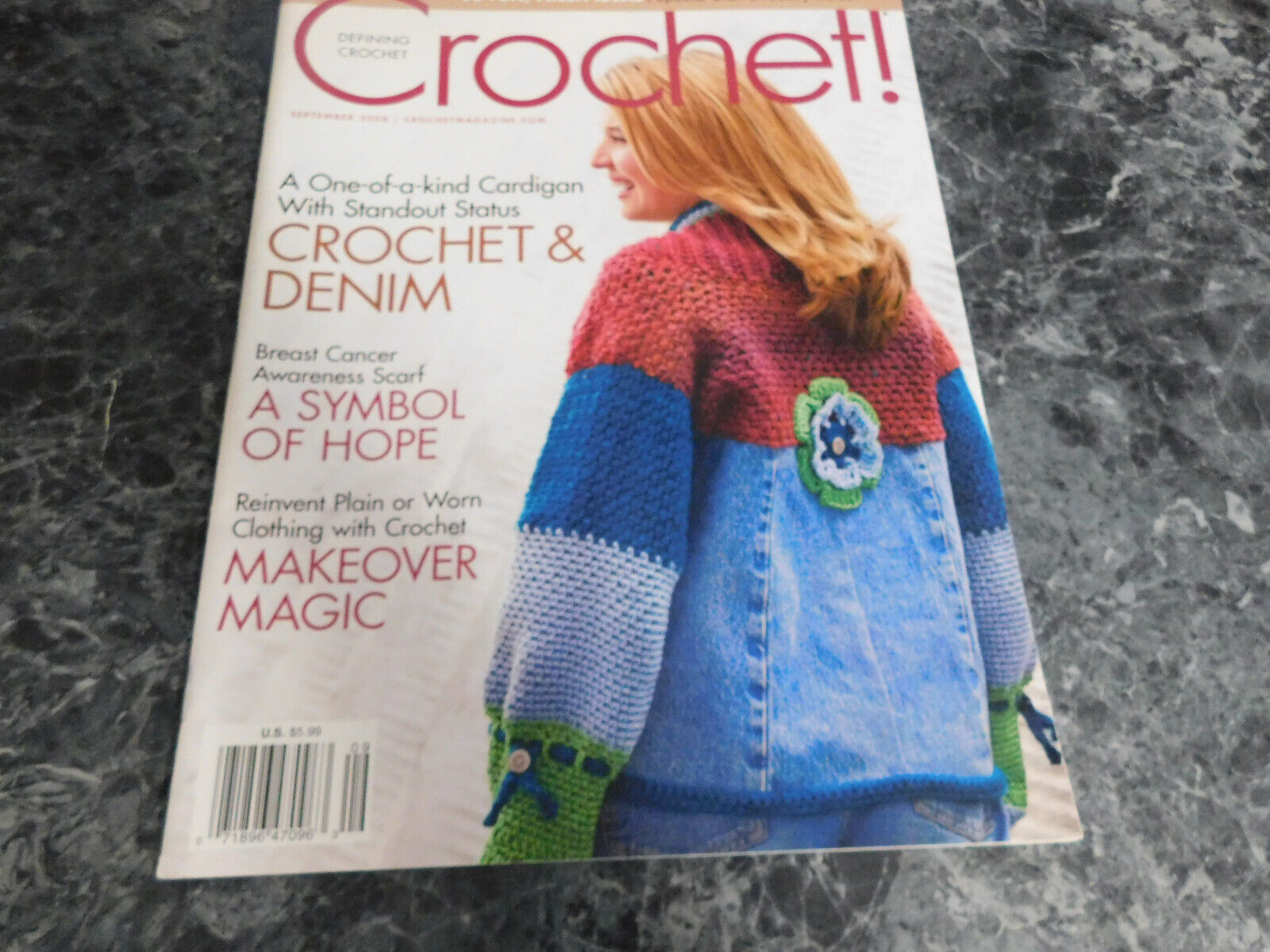 Crochet! Magazine September 2008 Medallion Necklace - $2.99
