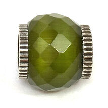 Authentic Brighton Faceted Glass Bead, J9242K, Green, New - €10,12 EUR