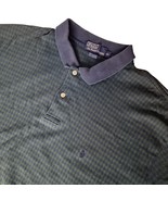 Polo By Ralph Lauren Men&#39;s Polo Shirt Size XXL Blue Green Plaid Short Sl... - $35.09 CAD