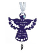 Guardian Angel Wing Urn Ornament - Free Engraving &amp; Birthstone - $40.96 CAD