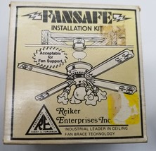 New Open Box Reiker Ent. 44400 Fansafe Fan Electrical Box Installation Kit - $18.95