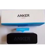 Anker SoundCore Bluetooth Speaker Black 24-Hour Playtime 66Ft Range, Mic... - £33.81 GBP