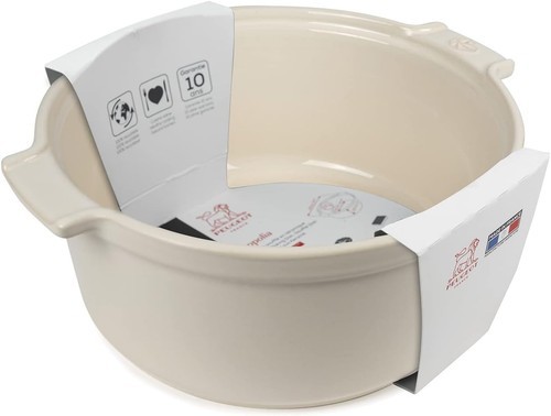 Peugeot Appolia Soufflé Dish Ceramic Ovenware with Handles - Ecru Item image 4