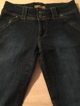 Tommy Hilfiger Women&#39;s Jeans Bootcut Zippered Leg Jeans Junior Size 5 X 31  - £22.75 GBP