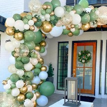 Sage Green Balloon Garland Kit Arch Oh Baby Shower Olive Matte Different Sizes D - $25.99