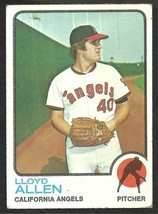 An item in the Sports Mem, Cards & Fan Shop category: California Angels Lloyd Allen 1973 Topps Baseball Card #267 vg/ex