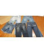 Jeans LOT sizes 5, 6 - 7 brands American Eagle Massini Arizona Pasion ca... - $18.29 MXN