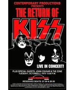 KISS Dynasty R.O.KISS 20 x 31 St. Louis Checker Dome 10/02/79 Custom Poster - $54.70 CAD