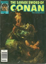 Savage Sword of Conan the Barbarian 175 Marvel Comic Book Magazine Jul 1990 - $1.99