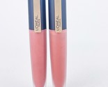 LOREAL Rouge Signature Matte Finish Liquid Lipstick 416 I Create Lot Of 2 - £14.69 GBP
