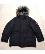 Eddie Bauer Goose Down 600 WeatherEdge Faux Fur Hood Coat Parka Jacket S... - $2,093.39 MXN