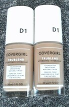 COVERGIRL TruBlend Liquid Foundation D1 Creamy Beige (2pack) New! - $285.40 MXN