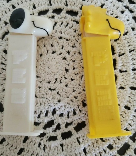 Two (2) Peanuts Collectible Pez Dispensers ~ Snoopy ~ Woodstock ~ 19 Item image 2