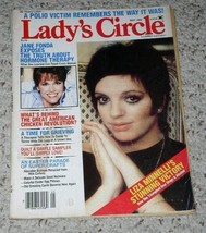 Liza Minnelli Lady&#39;s Circle Magazine Vintage 1985 - $24.99